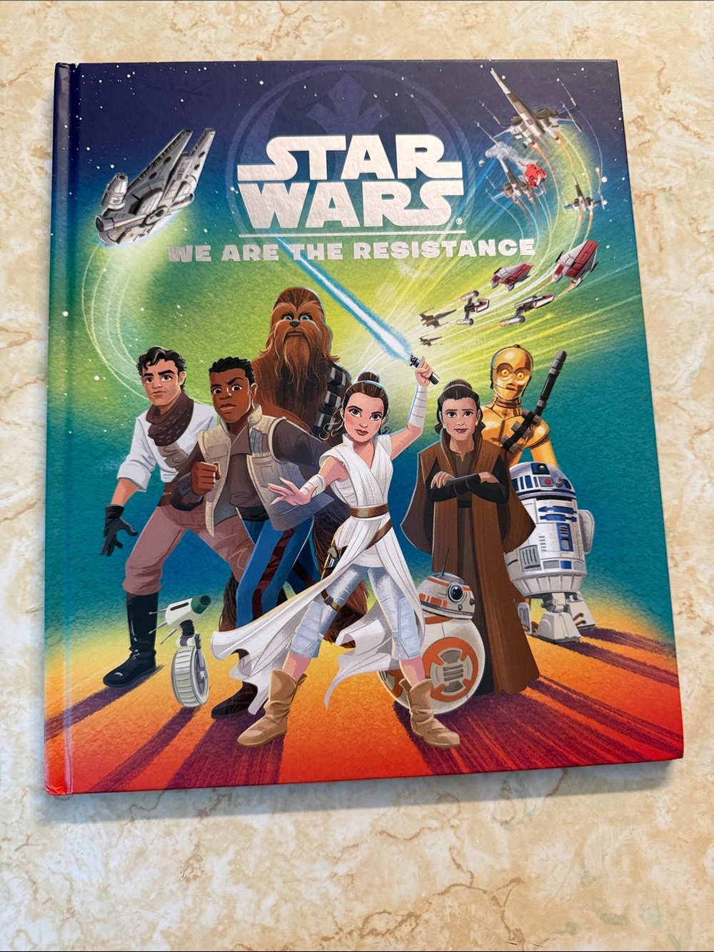 Star Wars Colorful Character Cover Hardcover - Blue Green Orange